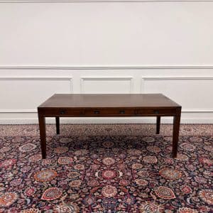 klassiek engels antiek oud vintage chesterfield eikenhout eichholtz campaign schrijftafel bureau desk 4