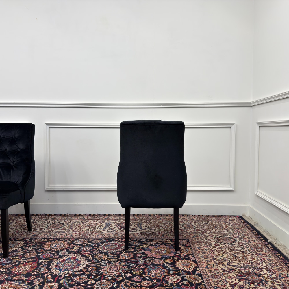 Set klassischer englischer Springvale-Chesterfield-Sessel (Nachbau)
